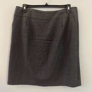 Talbots Charcoal Pencil Skirt